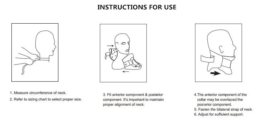 Medical cervical collars